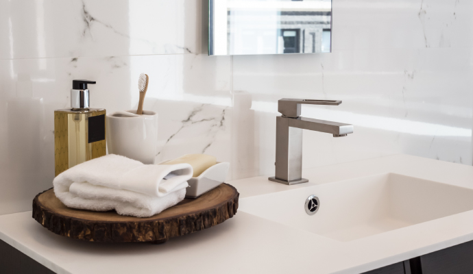 overflowing bathroom sink